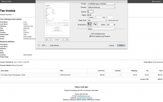 printable invoices