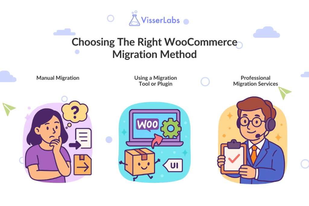 WooCommerce Migration Method-visserlabs - Visser Labs Different WooCommerce migration methods