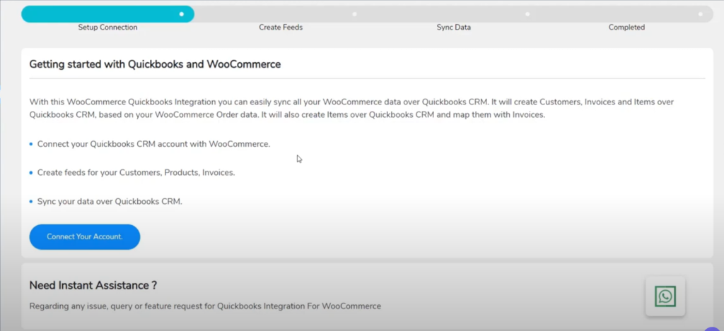 connect your account-visserlabs - Visser Labs Connect QuickBooks Online account to WooCommerce using QuickBooks Connector plugin