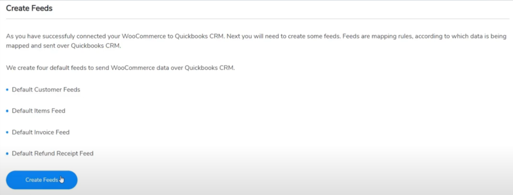 create feeds-visserlabs - Visser Labs Create data feeds in WooCommerce QuickBooks integration to sync customers, products, and invoices