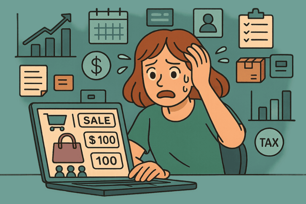 handling woocommerce store - Visser Labs Busy store owner overwhelmed by sales and tax data