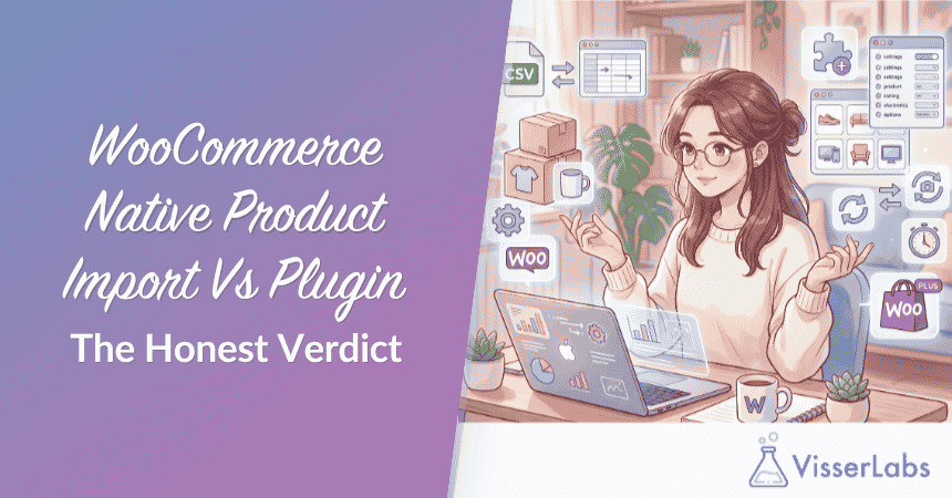 WooCommerce Native Product Import Vs Plugin-Visser-Labs - Visser Labs WooCommerce Native Product Import Vs Plugin: The Honest Verdict