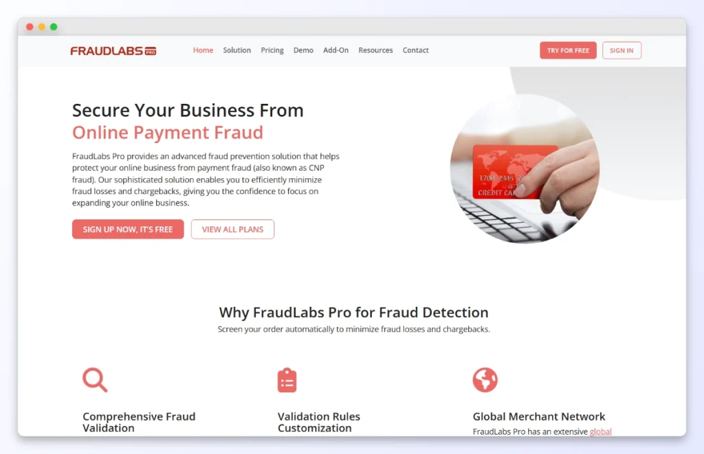 FraudLabs Pro - Visser Labs FraudLabs Pro risk-scoring dashboard for WooCommerce fraud prevention